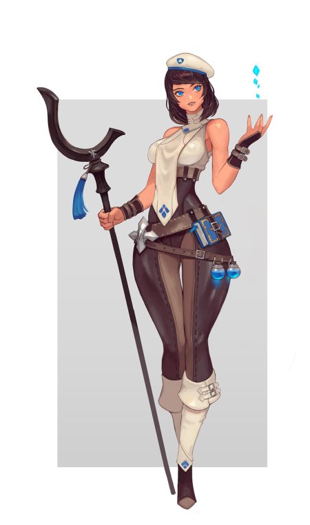 Персонажи девушки из аниме