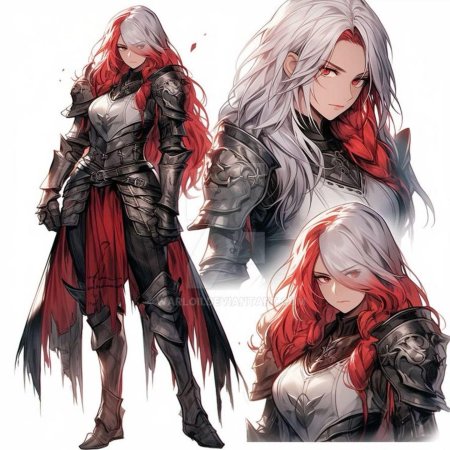 Воительница аниме