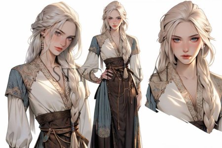 Платье в стиле фэнтези