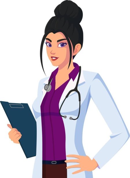 Девушка врач красивая