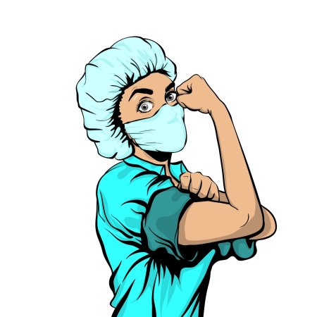 Поп арт стоматолог