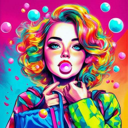 В стиле поп арт