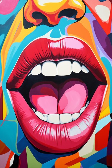 В стиле поп арт