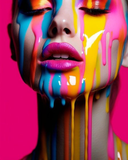 Цветные краски