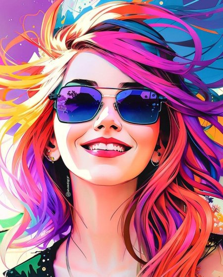 Рисунки яркие