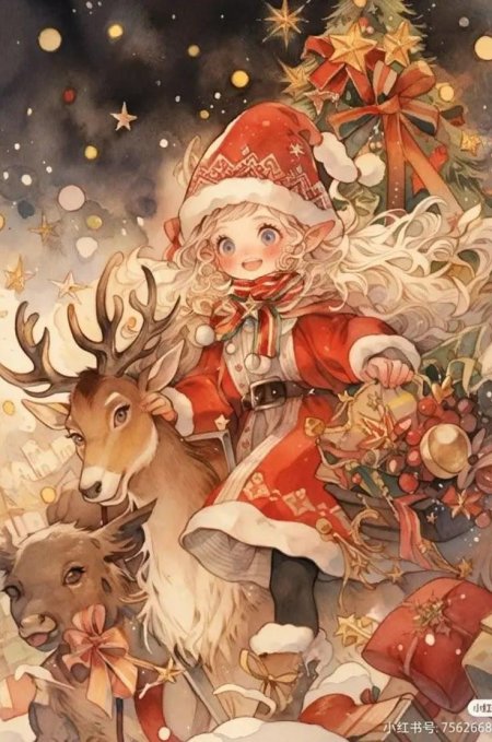 Рождественские иллюстрации