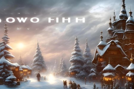 Новогодняя зима