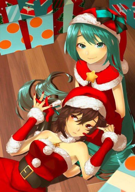 Мику хатсуне рождество