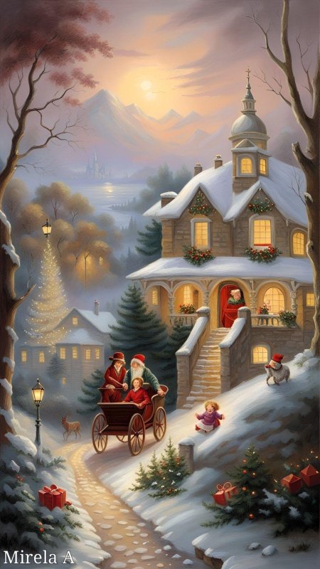 Картина рождество