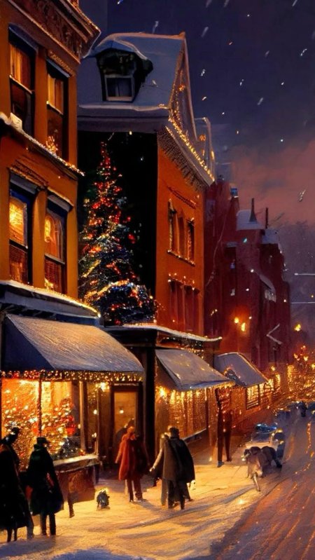 Рождественская картина