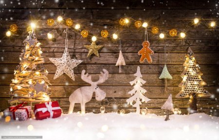 Новогоднее фон