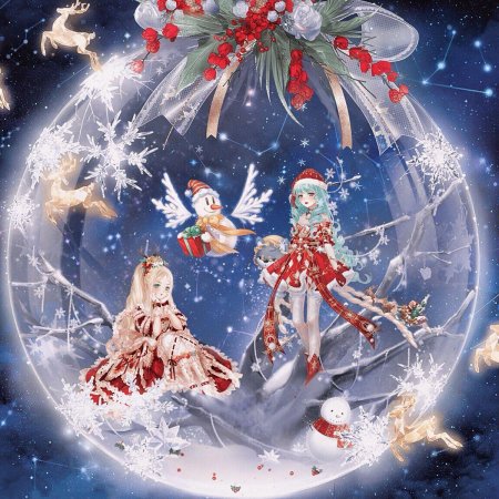 Аниме новогоднее