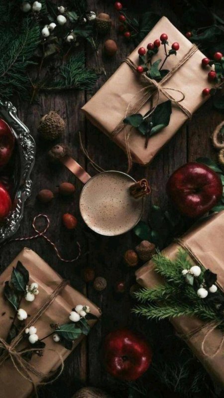 Новогодние эстетика