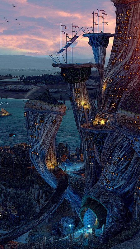 Башня телванни арт