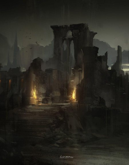 Фэнтези развалины