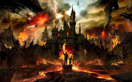 Город в огне