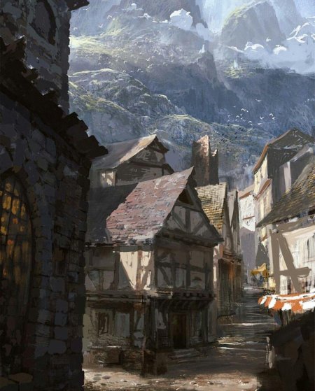 Средневековый пейзаж