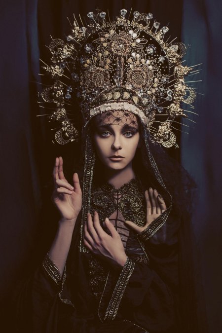 Маргарита карева кокошник