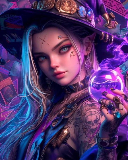 Арт красивая девушка