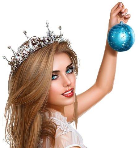 Девушка в короне