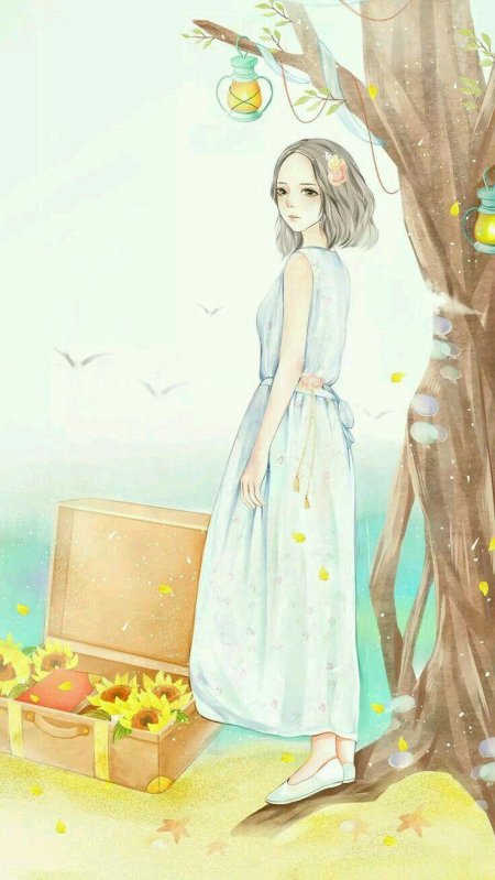 Девушка иллюстрация