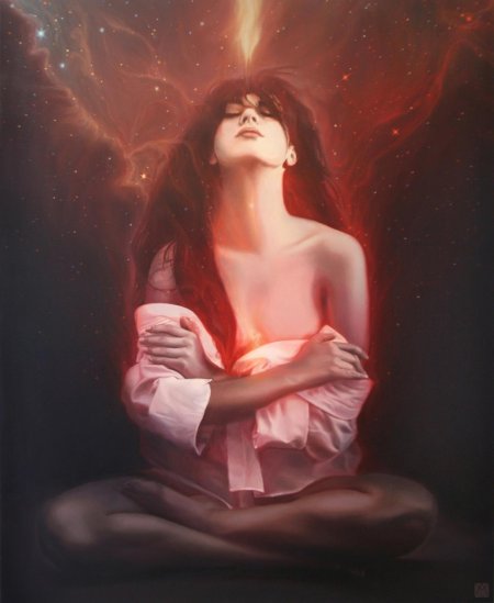 Девушка магия