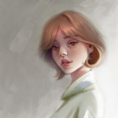 Особенная девушка арт