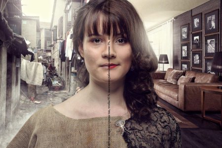 Богатая и бедная женщина