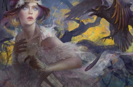 Иллюстрации в стиле фэнтези