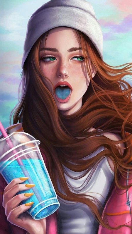 Классные рисунки девушек