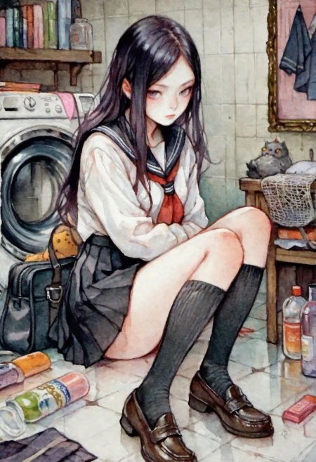 Аниме девушка красивая