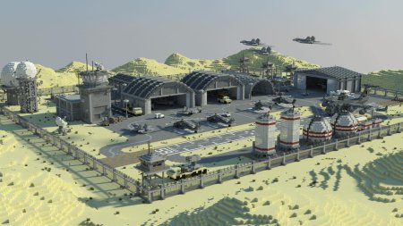 Военная база в майнкрафт