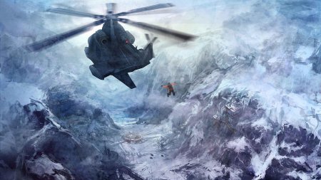 Вертолет арт