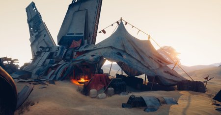 Руины референс пустыня sci fi