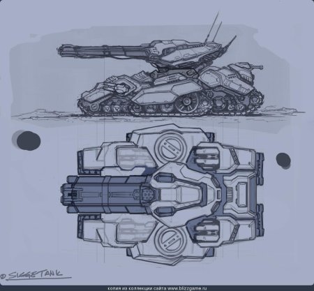 Старкрафт осадный танк