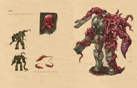 Биопанк концепт арт