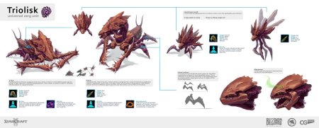 Starcraft зерги концепт
