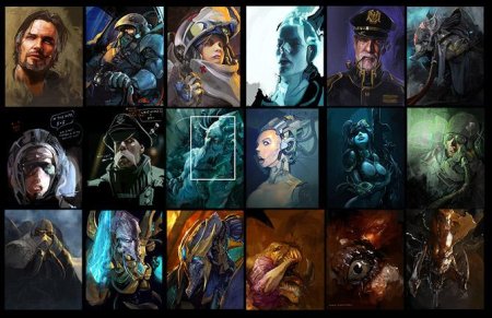 Starcraft portraits