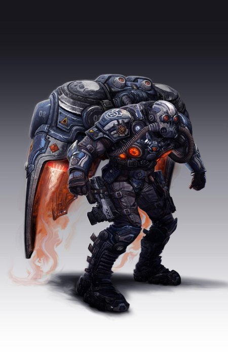 Старкрафт терраны морпех