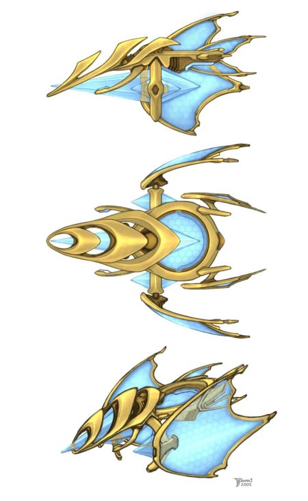 Корабль протосов starcraft 2