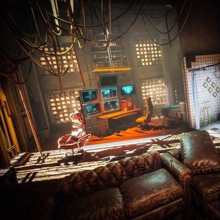 Cyberpunk комната