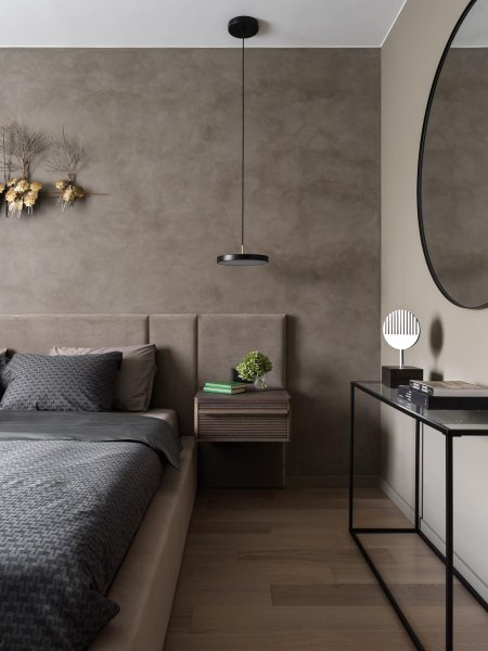 Интерьер спальни в стиле минимализм