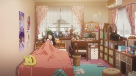 Японская комната аниме котацу