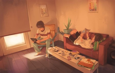 Уютные арты