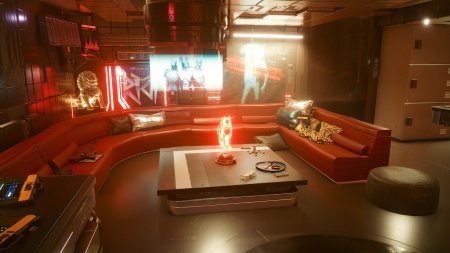 Киберпанк интерьер