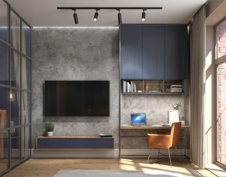 Гостиная лофт