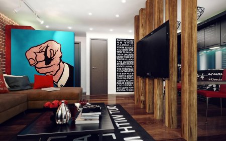 Интерьер гостинной