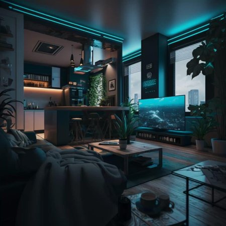 Интерьер от нейросети