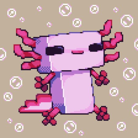 Аксолотль из майнкрафт