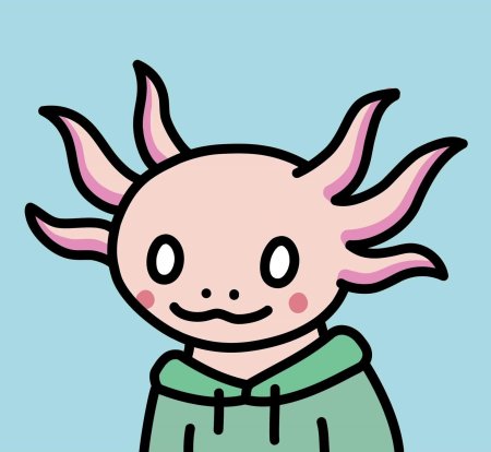 Аксолотль адопт ми